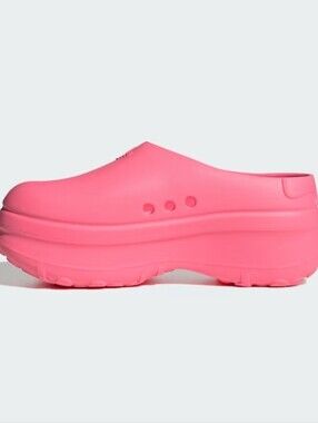 Adidas mule foam shoes pink 7